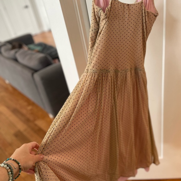 Retro Style Polkadot A-Line Dress - Picture 3 of 3